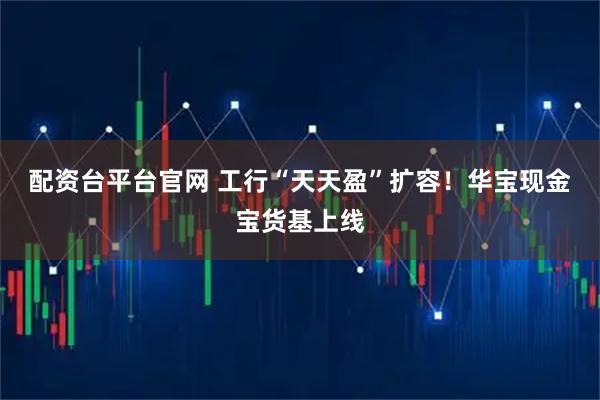 配资台平台官网 工行“天天盈”扩容！华宝现金宝货基上线